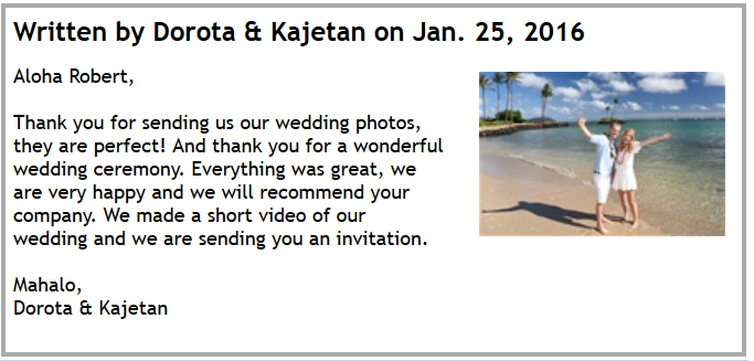 Happy Customers Testimonials